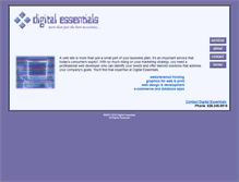 Tablet Screenshot of digitalessentials.com